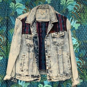 Acid wash Jean jacket